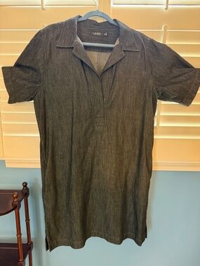 Lauren Black Denim Dress